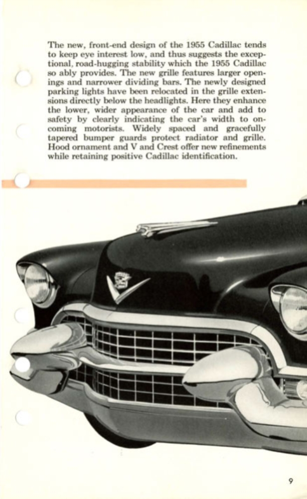 1955 Cadillac Salesmans Data Book Page 124